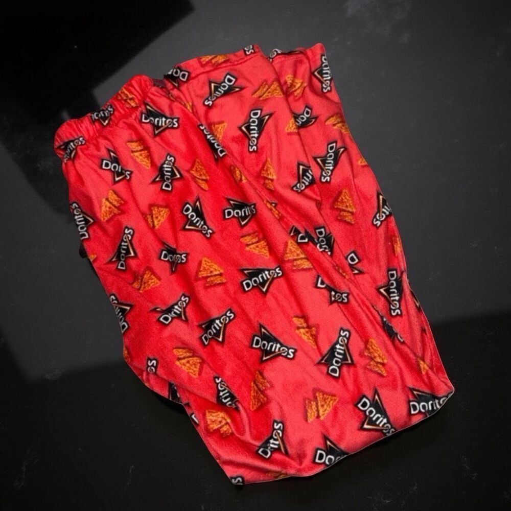 Swag Nacho Cheese Pattern Lounge Pants Size Small